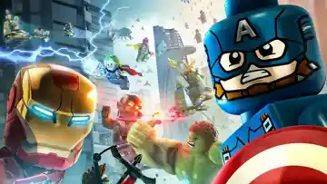 Lego Marvels Avengers (USA) screen shot title